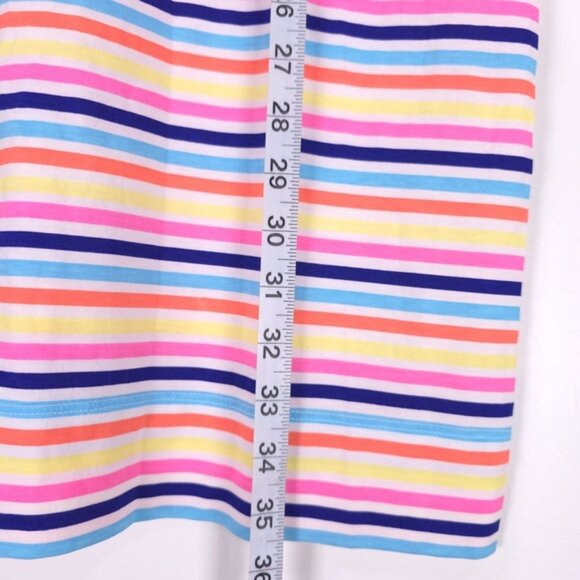 Lilly‎ Pulitzer 100% PIMA COTTON PERU MADE SS Marlowe Dress Island Stripe SMALL - Picture 9 of 13